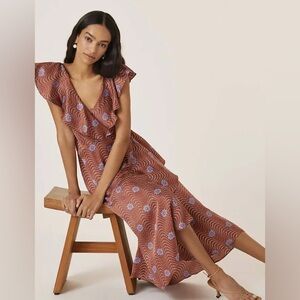 Anthropologie summer dress. Size medium.
